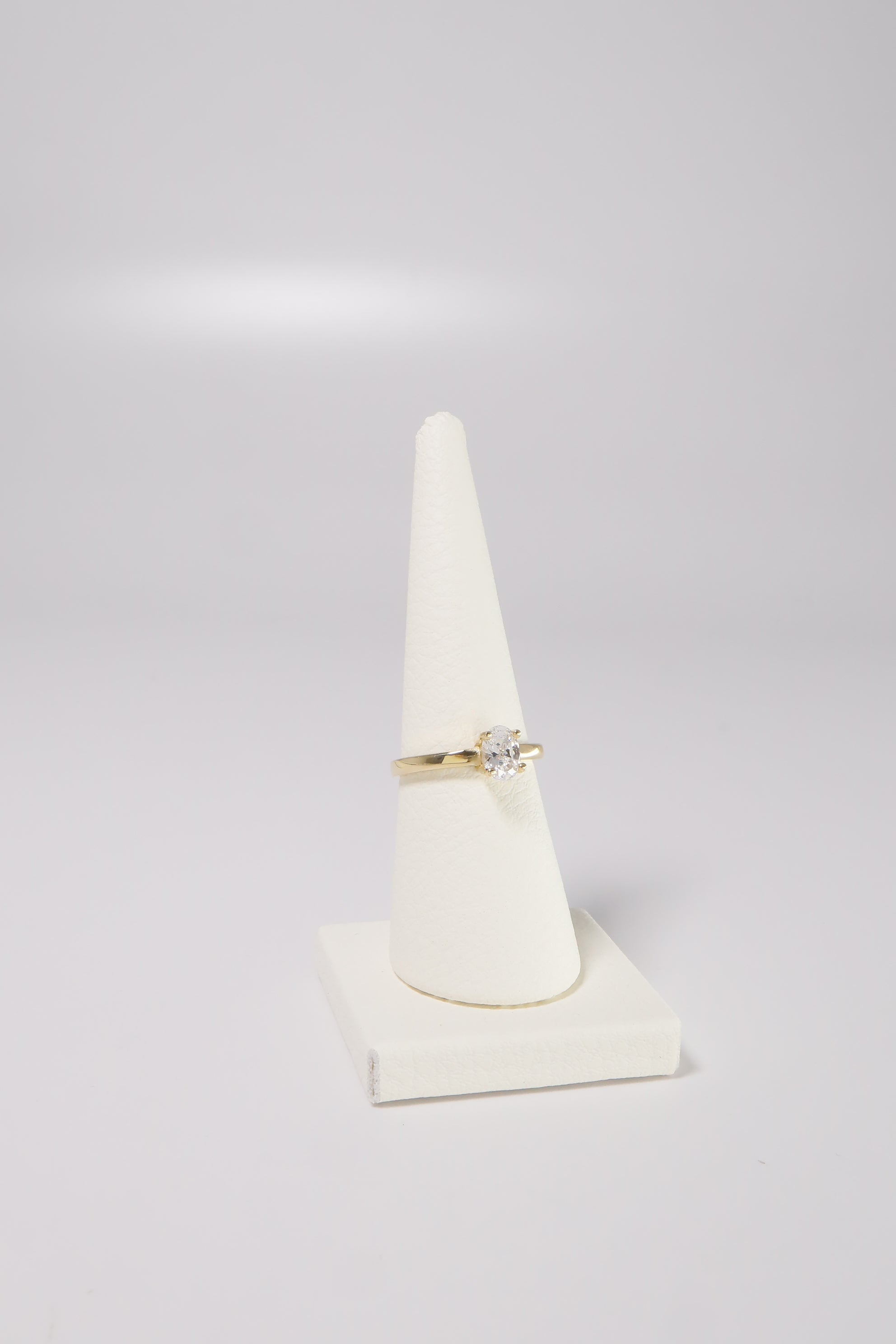 14K Solid Gold Engagement CZ Casting Ring - Pretty At Sam