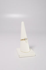 14K Solid Gold Engagement CZ Casting Ring - Pretty At Sam