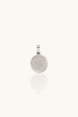 14K Solid Gold Vintage Coin Pendant Necklace – Timeless Elegance