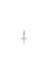 14K Solid Gold Customizable Mini Cross Pendant