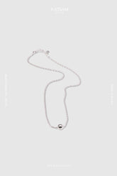 925 Sparkling Twisted Rope Chain Ball Charm Necklace and Bracelet