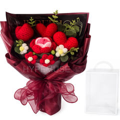 Handmade Light-Up Crochet Flower Bouquet – Forever Gift