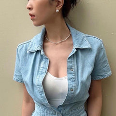 925 Sterling Silver 3MM Swarovski Pearl CZ Charm Necklace