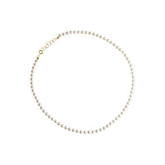 925 Sterling Silver Pandora 6mm Pearl Necklace