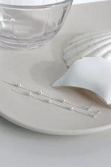 925 Sterling Silver Pearl Chain Drop Earrings – Pushback Design