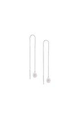 925 Sterling Silver Crystal Threader Drop Dangle Earring