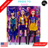 New Arrival KPOP Demon Hunters Singing Dolls Set of 3 Upgrade Version Rumi Zoey Mira