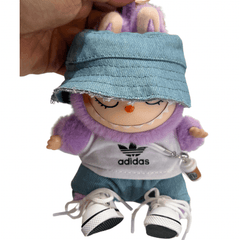 Labubu 5pcs Adidos-Inspired Doll Clothes Set – Fits 5.5” Dolls