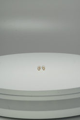 14k Solid Gold Pearl Simple Stud Earring - Pretty At Sam