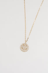14K Solid Gold Smiley Face Pendant Necklace – Radiant Joy