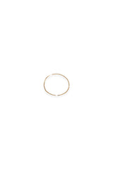 14K Solid Yellow Gold Box Chain Ring