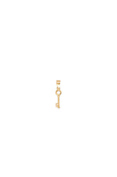 14K Solid Gold Mini Key Collection Necklace Charm