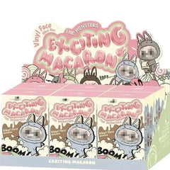 Exciting Macaron Bubu Plush Keychain Set – 6 Colors Complete Box | Fan - Inspired, Wholesale Price - Pretty At Sam