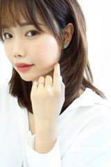 Gold Plated Colorful Daisy Flower Stud Earring - Pretty At Sam