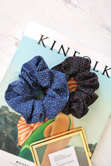 Polka - Dot Rolli Pop Scrunchie Hair Tie - Pretty At Sam