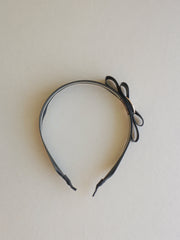 Eco - leather novel fashion buckle bow hairband - Pretty At Sam