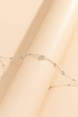 Crystal & Ball Beaded Belly Waist Long Chain Body Bikini Jewelry (2 Colors Available) - Pretty At Sam