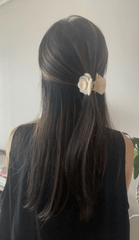 Rose Flower Shaped Acetate Hair Claw Clip - Pretty At Sam