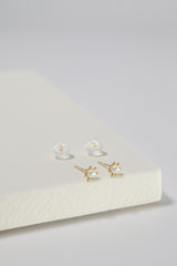14K Solid Gold XS Pearl Stud Earring - Pretty At Sam