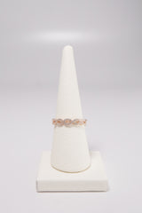 14K Solid Gold CZ Infinity Eternal Ring - Pretty At Sam