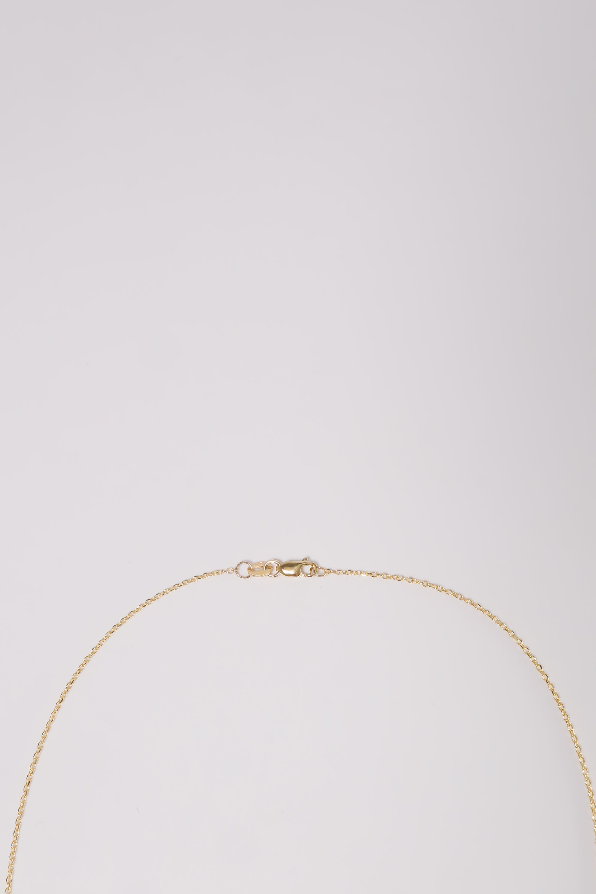 14K Gold Natural Diamond 18" Mini Bar Necklace - Pretty At Sam