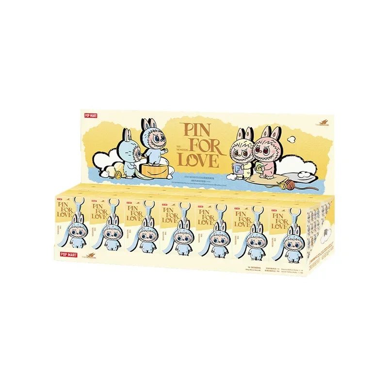 Pin For Love Labubu Pop Mart V4 Letter A to M Collection - Pretty At Sam