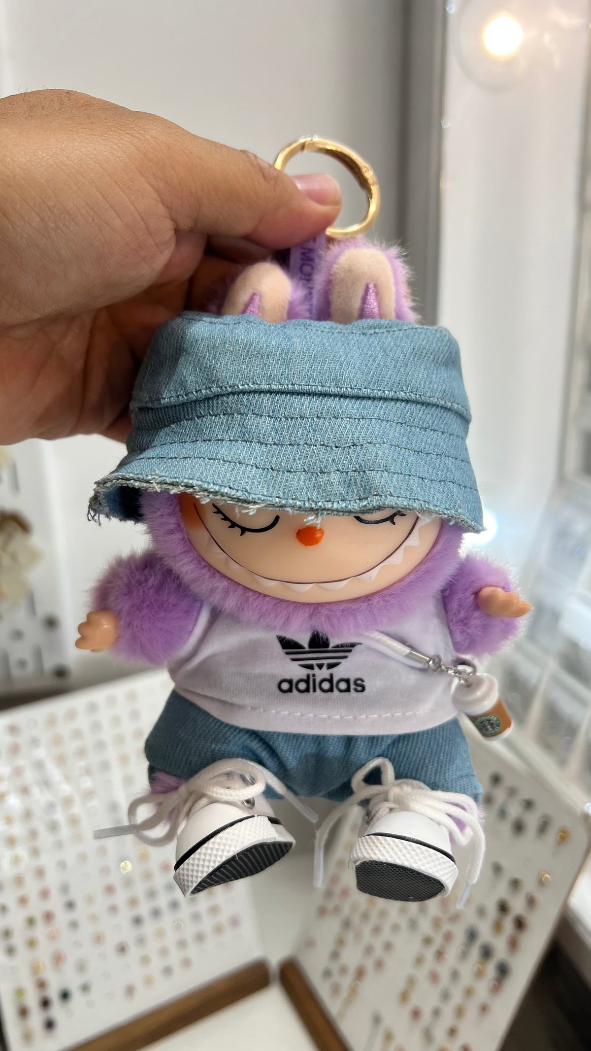 Labubu 5pcs Adidos-Inspired Doll Clothes Set – Fits 5.5” Dolls