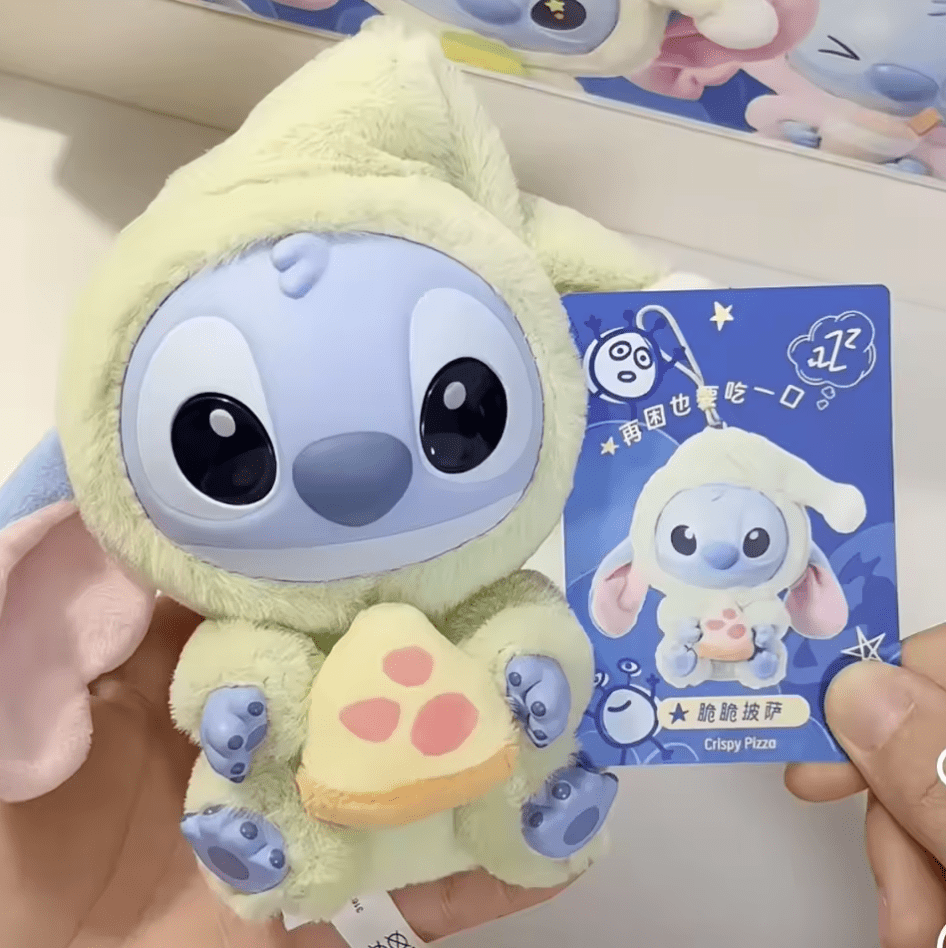 Miniso Stitch “Eat Before Sleep” Vinyl Blind - Box (7″) - Pretty At Sam
