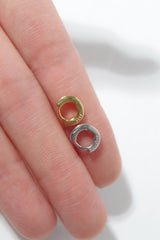 925 Sterling Silver Tiny CZ Ring Single Stud - Pretty At Sam